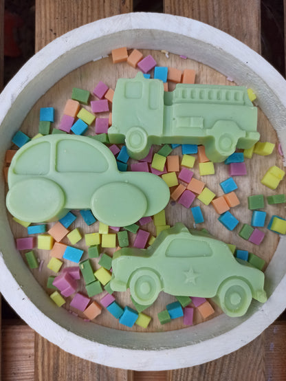 Autós gyerek szappancsomag