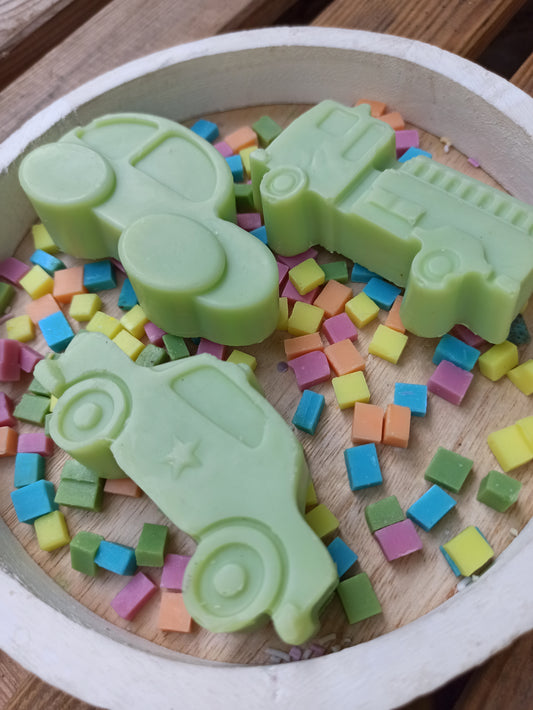 Autós gyerek szappancsomag