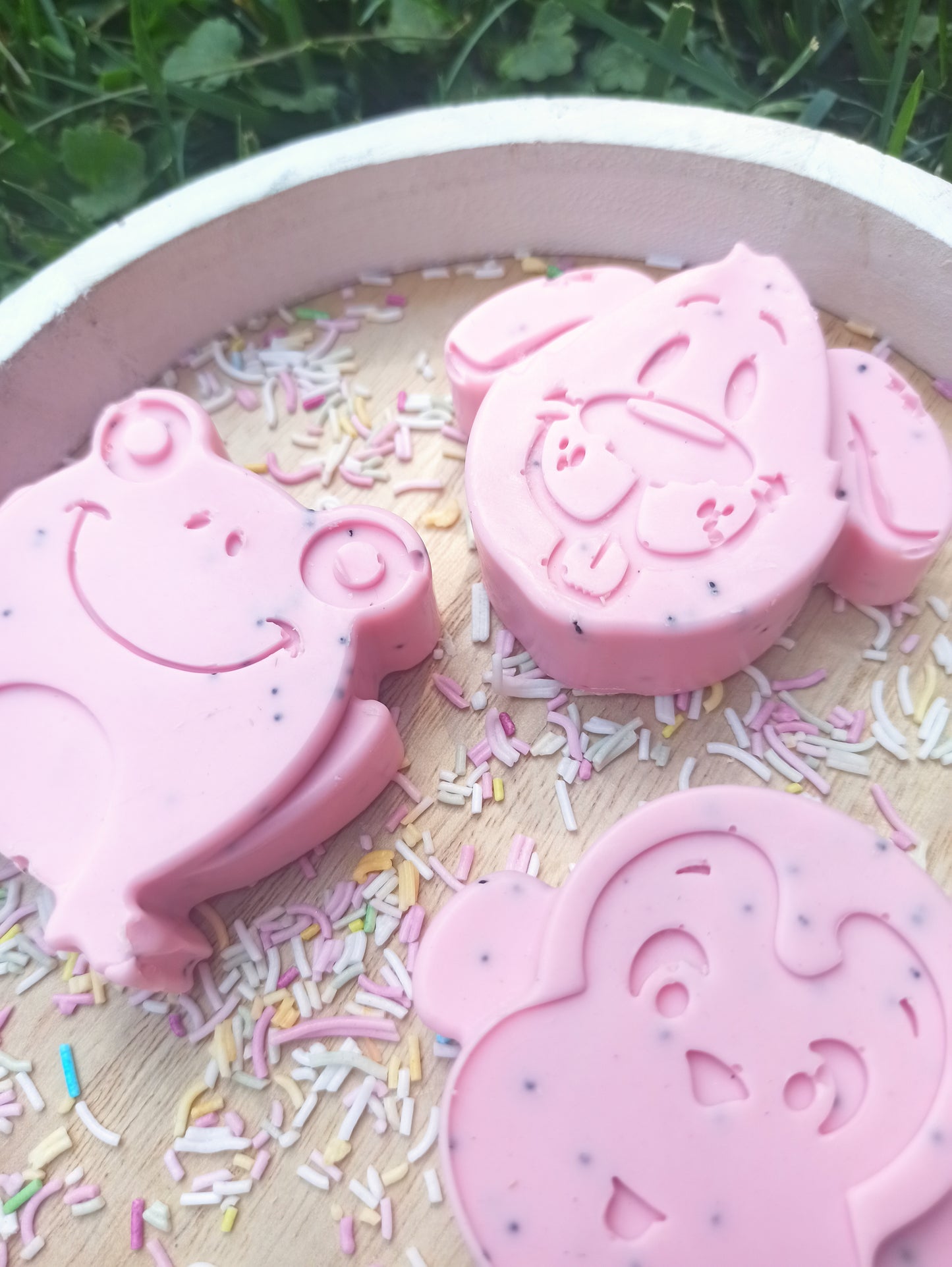 Állatos gyerek szappancsomag (kutya,béka,majom)